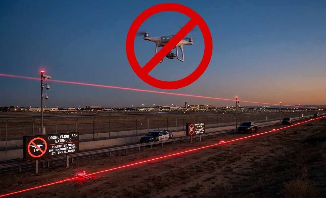 Drone Flight Ban Extended