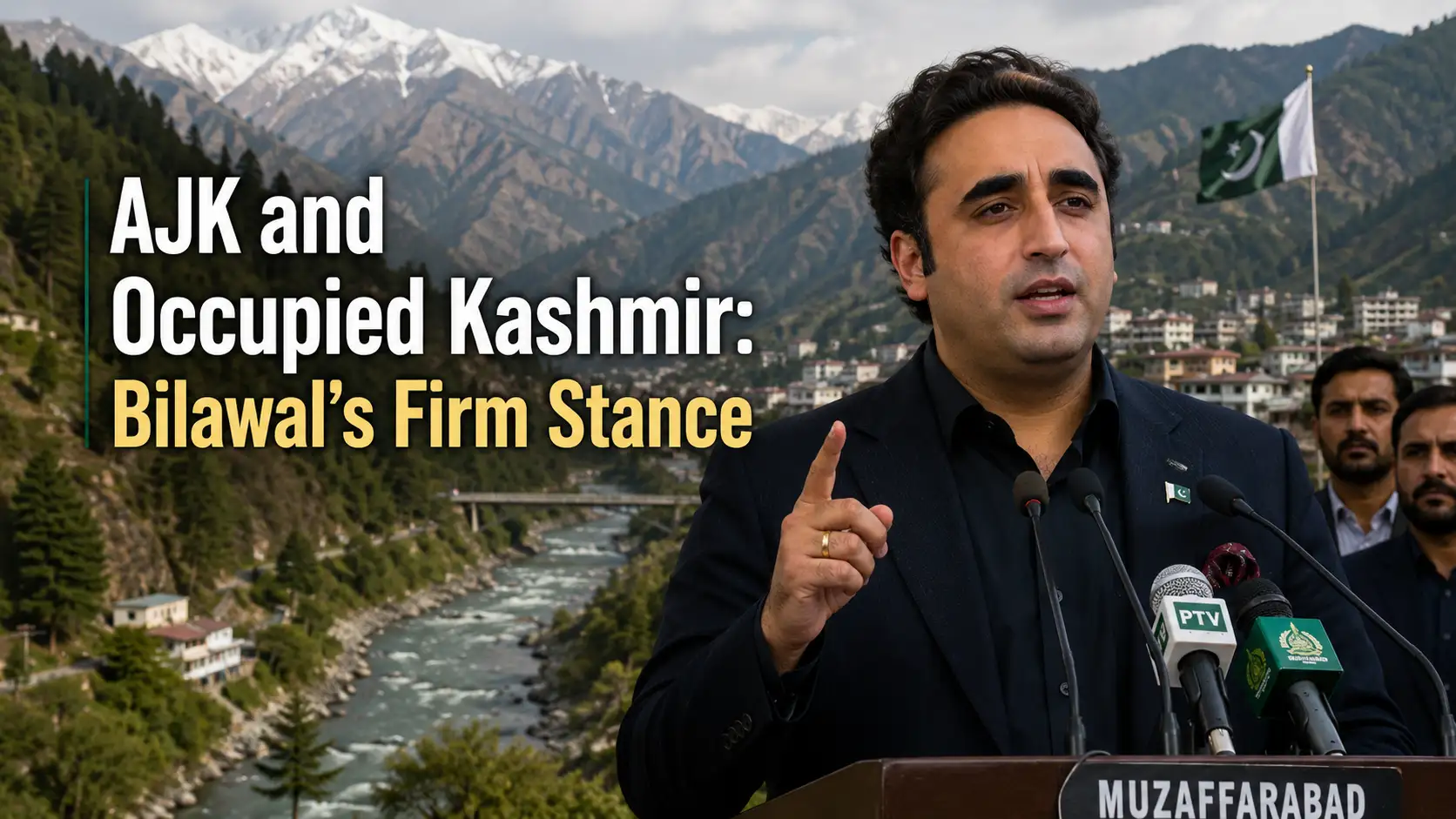 AJK and Occupied Kashmir Bilawal’s Firm Stance
