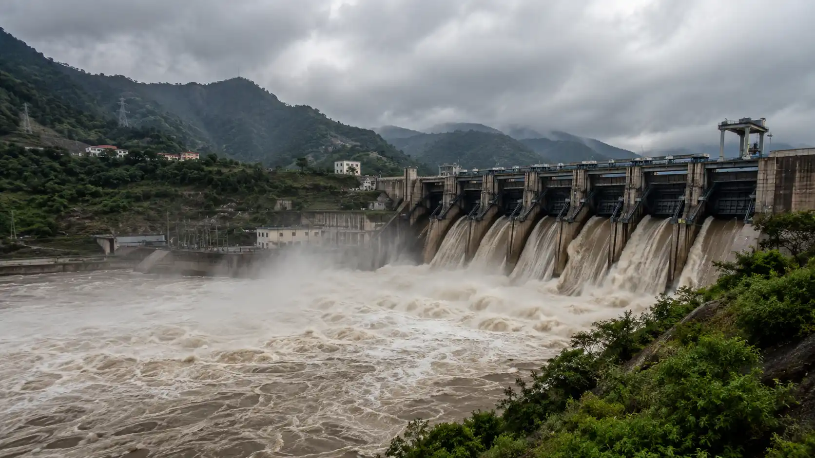 India Releases Water Into Chenab River Amid Flood Concerns