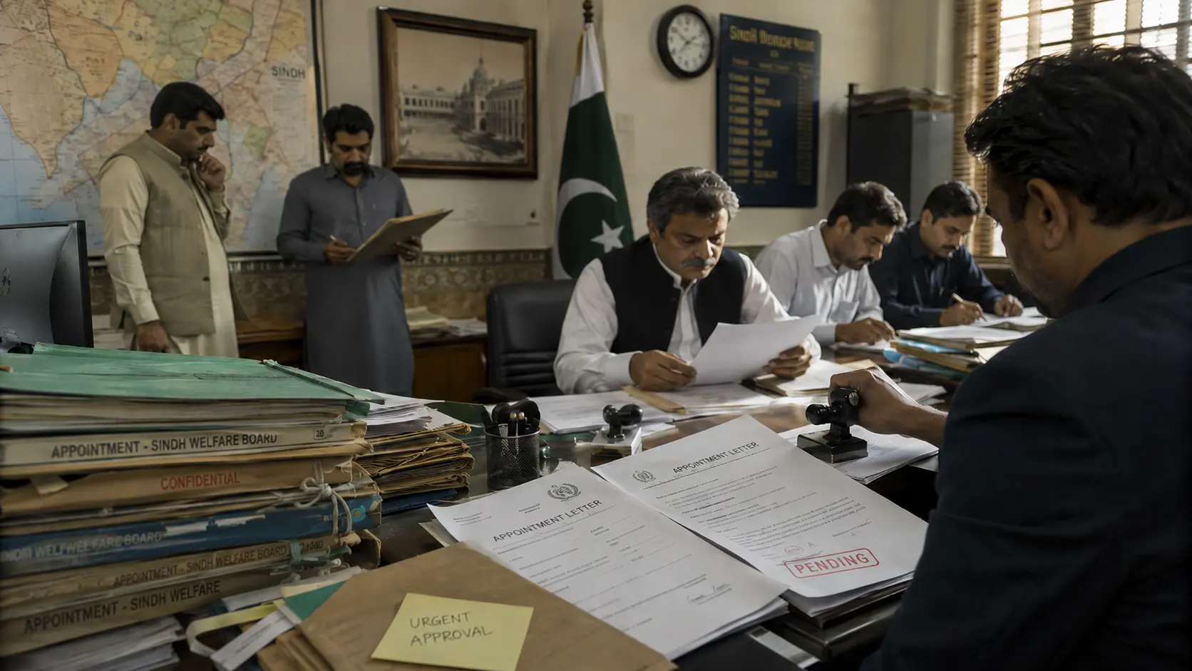 Irregularities in Sindh Welfare Board Appointments