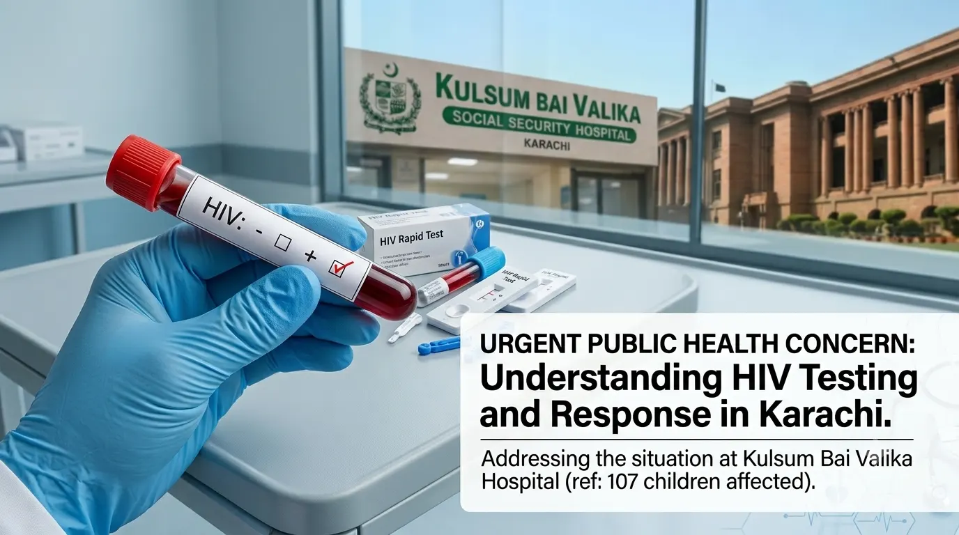 Mass HIV Testing in Pathan Colony Karachi