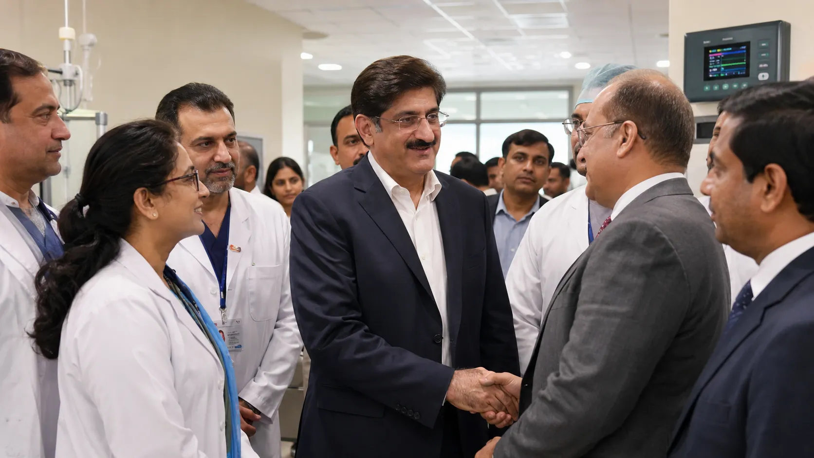 Sindh CM Praises Public-Private Partnerships in Healthcare