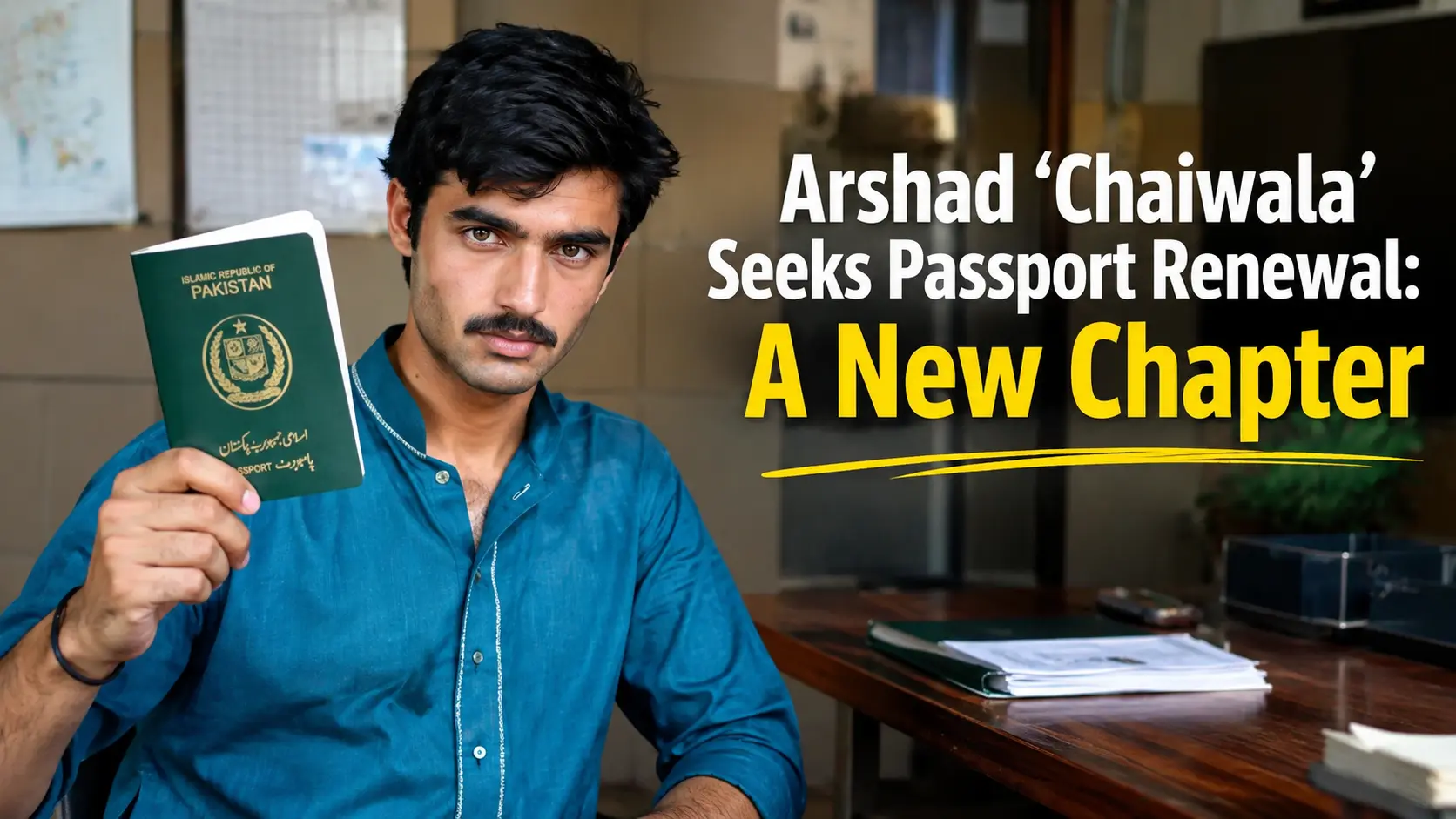 Arshad ‘Chaiwala’ Seeks Passport Renewal A New Chapter