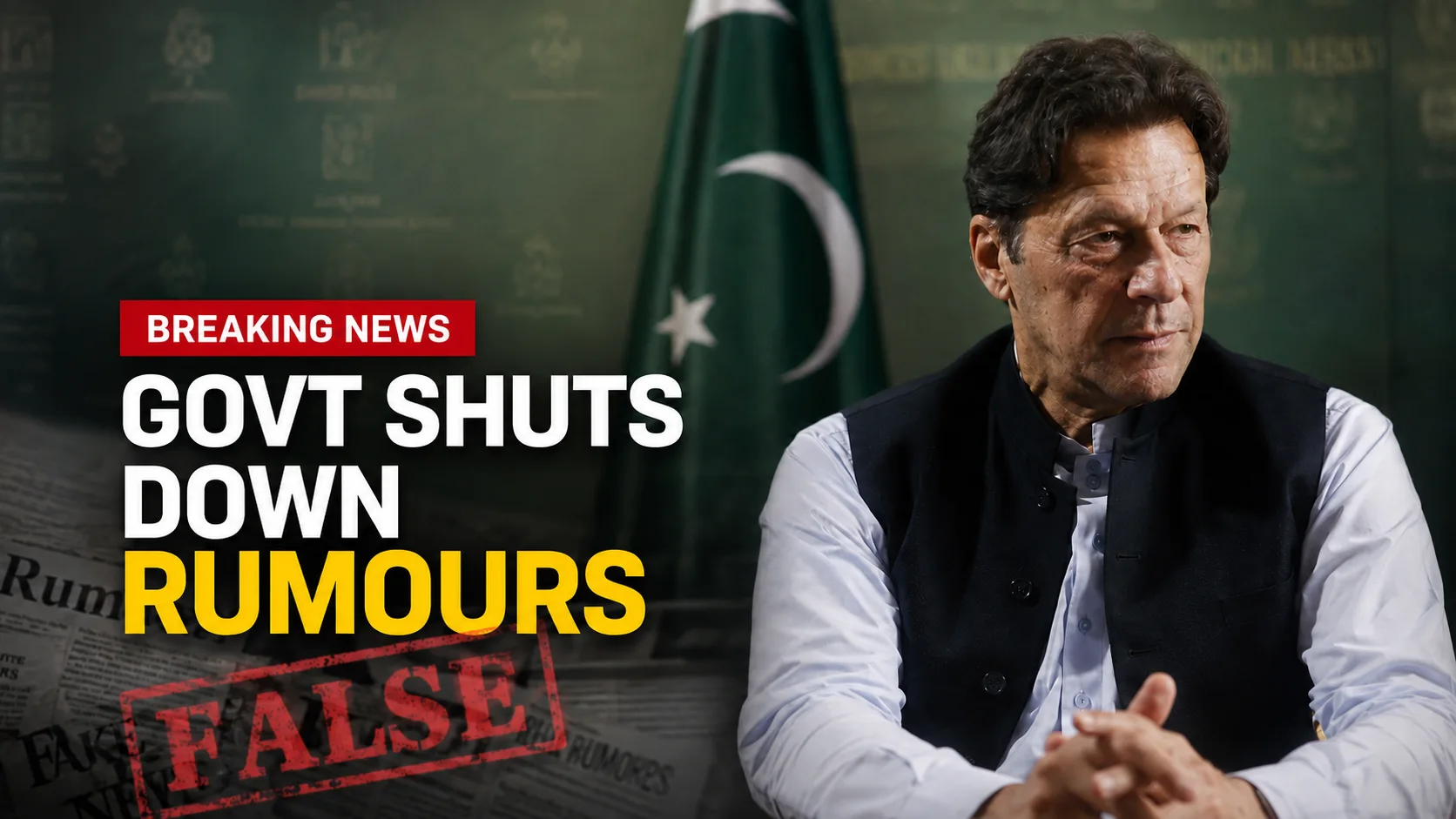 Government Perfectly Shuts Down Rumour Mill About Imran Khan