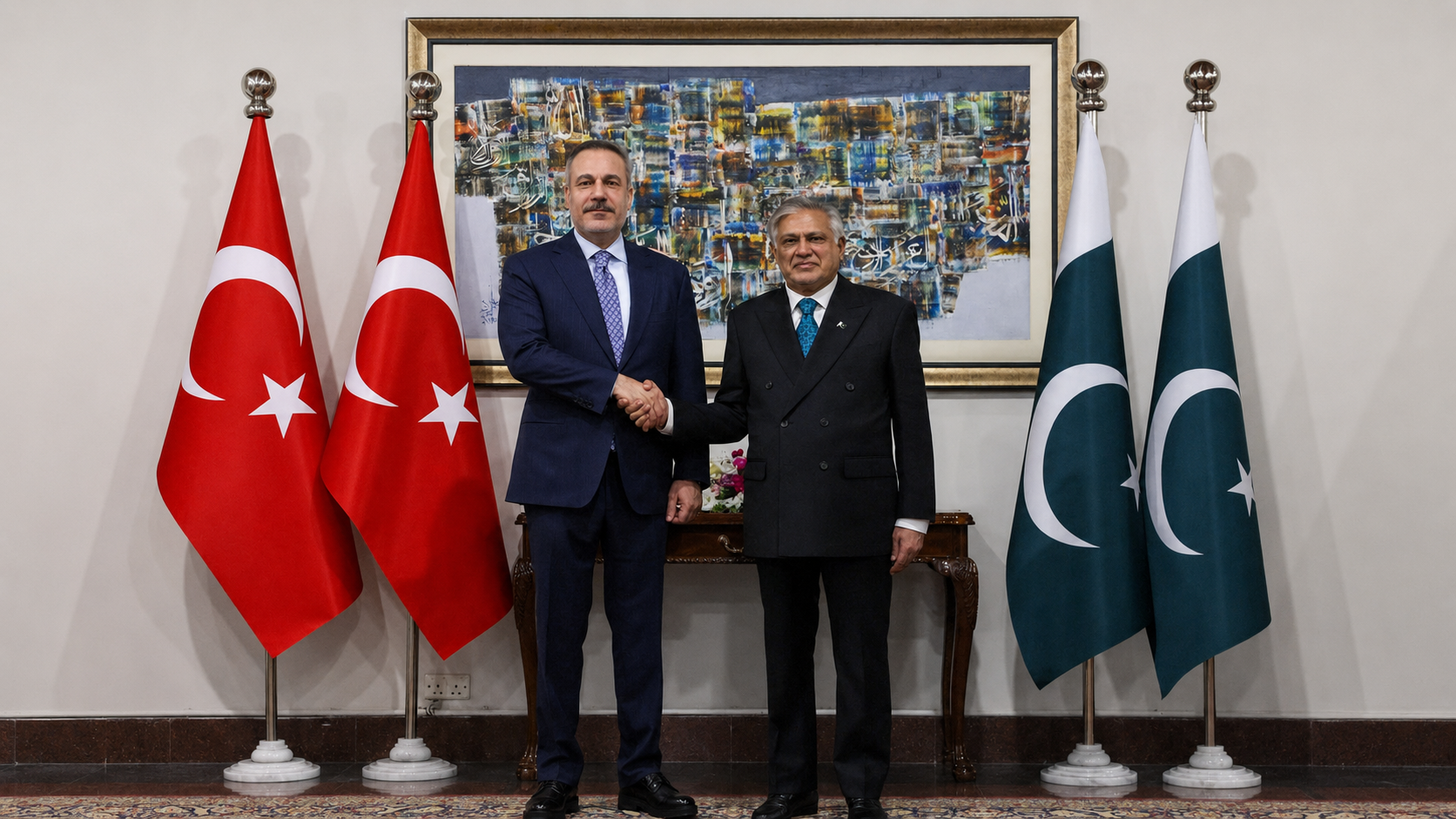 Turkish Counterpart Invites FM Dar to Regional 4 Foreign Ministers’ Meeting in Istanbul
