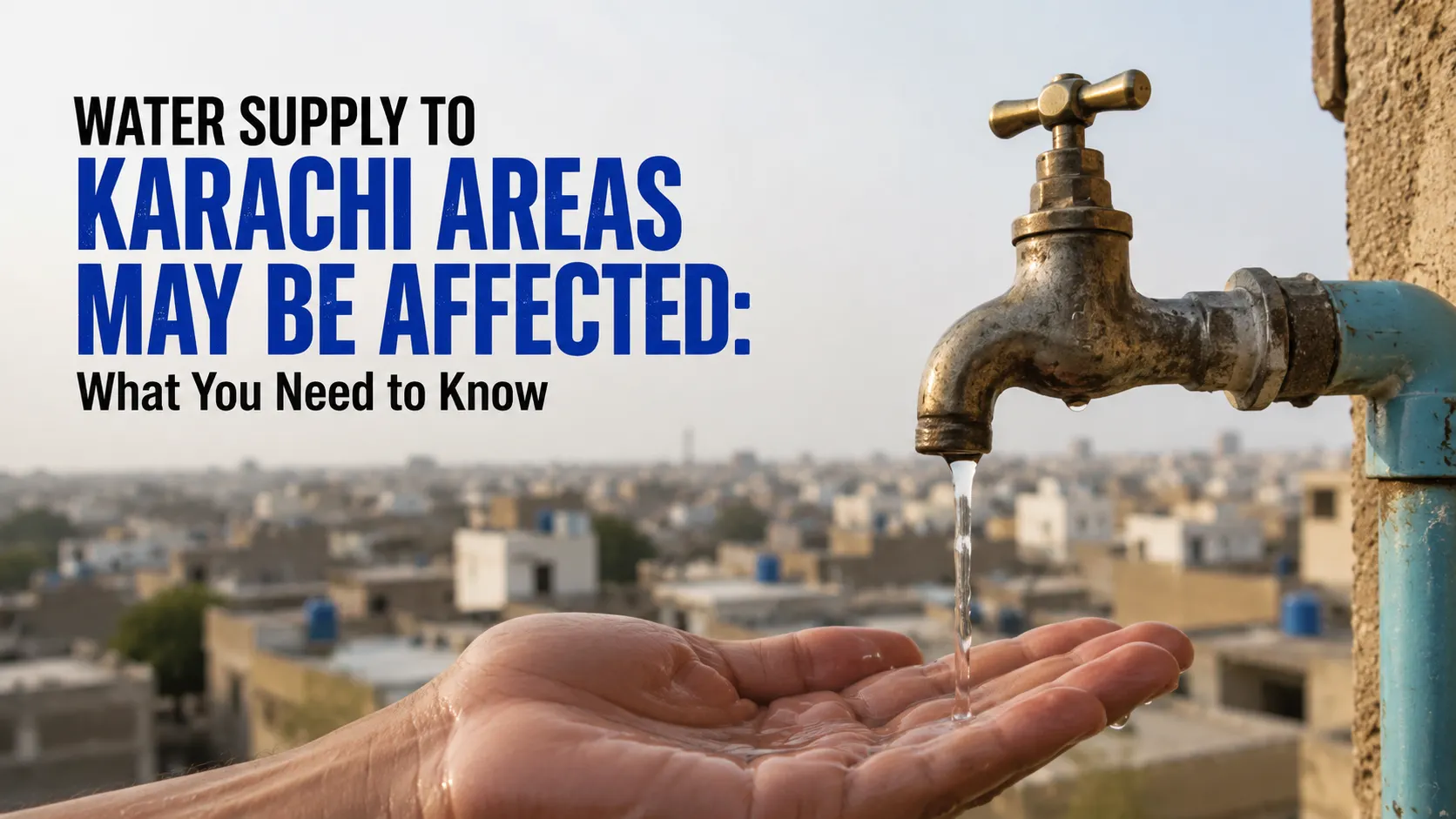 Water Supply to Karachi Areas May Be Affected What You Need to Know